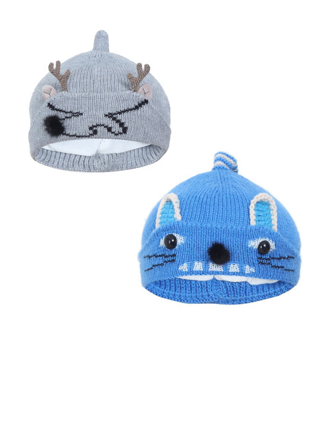 

FabSeasons Boys Blue Beanie