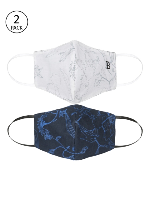 

Bene Kleed White & Black Set of 2 Reusable 3-Ply Protective Outdoor Masks