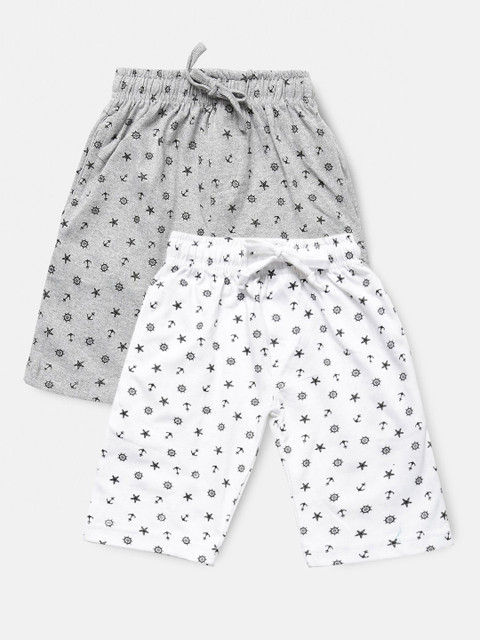 

Urban Dog Boys Pack of 2 Printed Cotton Shorts, Multi
