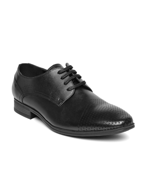 

Kenneth Cole Reaction Men Black Leather Formal Shoes