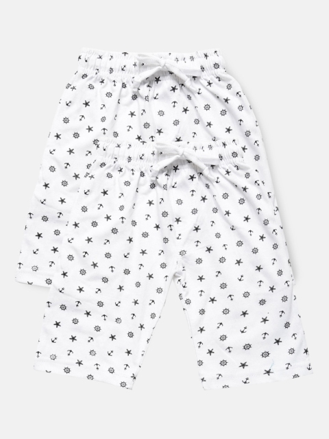 

Urban Dog Boys Pack of 2 Pure Cotton Shorts, White