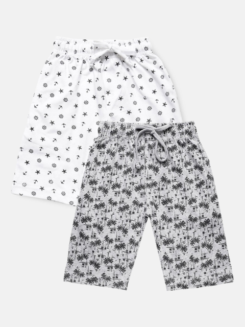 

Urban Dog Boys Pack of 2 Pure Cotton Shorts, Navy blue
