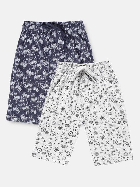 

Urban Dog Boys Pack of 2 Pure Cotton Shorts, Grey