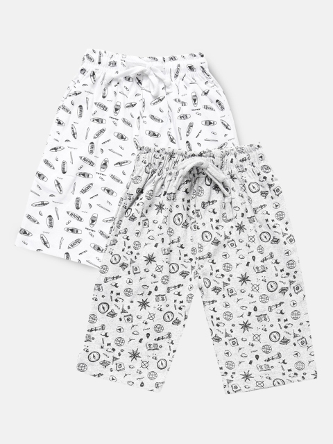 

Urban Dog Boys Pack of 2 Pure Cotton Shorts, Grey