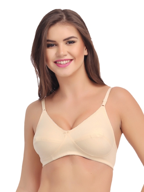 

Clovia Beige Full-Coverage Bra BR0227A24