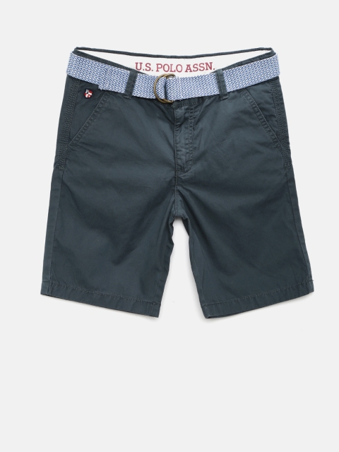 

U.S. Polo Assn. Kids Boys Grey Chino Shorts