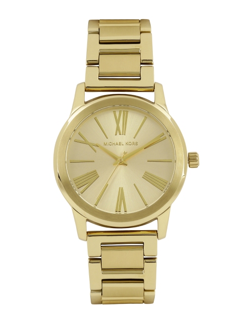

Michael Kors Women Gold-Toned Dial Watch MK3490I