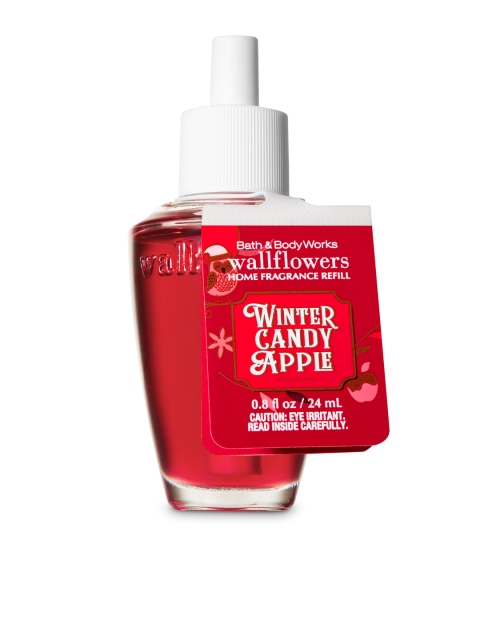 

Bath & Body Winter Candy Apple Wallflowers Home Fragrance Refill 24 ml, Red