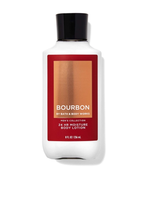 

Bath & Body Works Men Bourbon Body Lotion - 236 ml, White