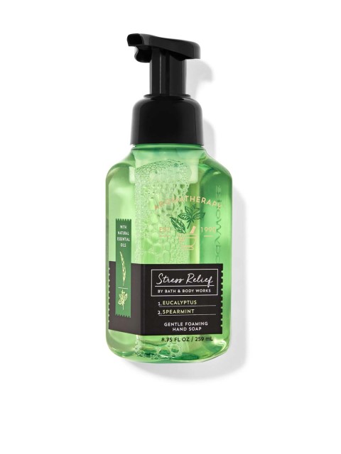 

Bath & Body Works Eucalyptus Spearmint Gentle Foaming Hand Soap 259 ml, Green