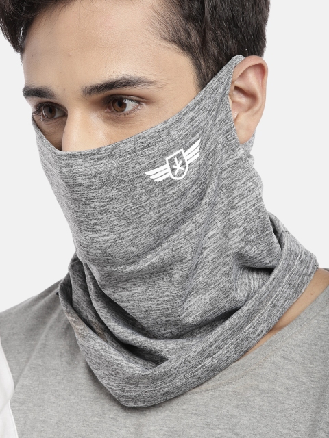 

Roadster Unisex Navy & Grey Solid 1-Ply Reusable Outdoor Cloth Scarf Mask