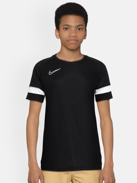 

Nike Unisex Kids Black Solid ACD21 T-shirt
