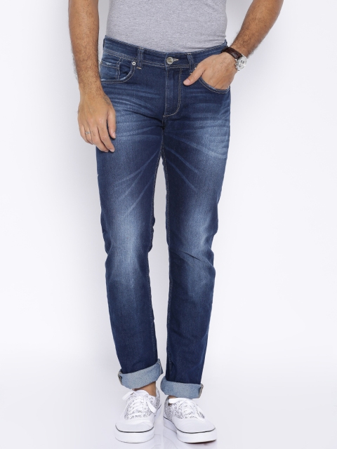 

SPYKAR Blue Rover Slim Fit Low Rise Stretchable Jeans