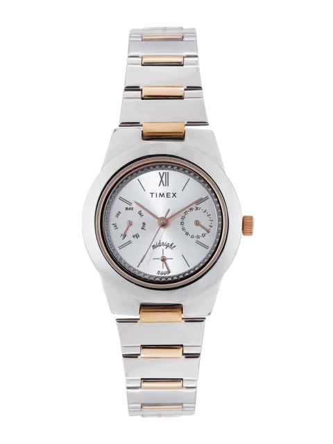 

Timex Women Silver-Toned Analogue Watch TW000J109