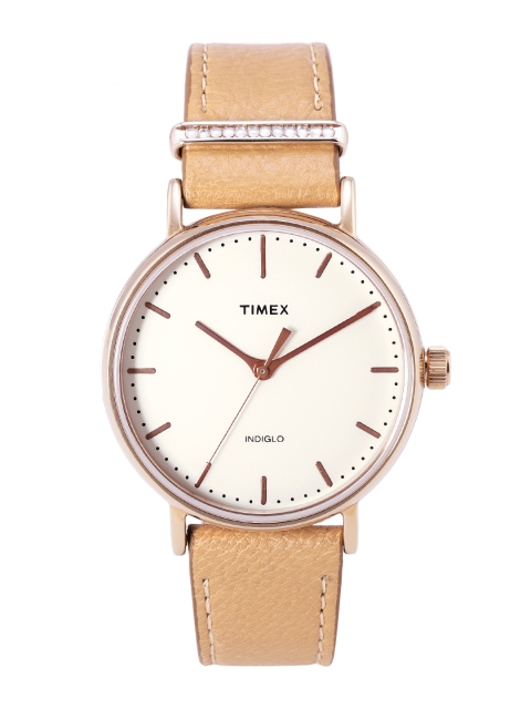 

Timex Women White Analogue Watch TW2R70200