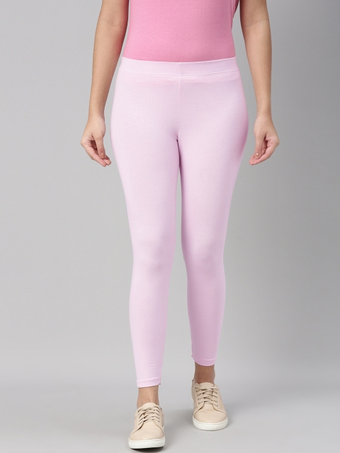 

abof Women Lavender Solid Leggings