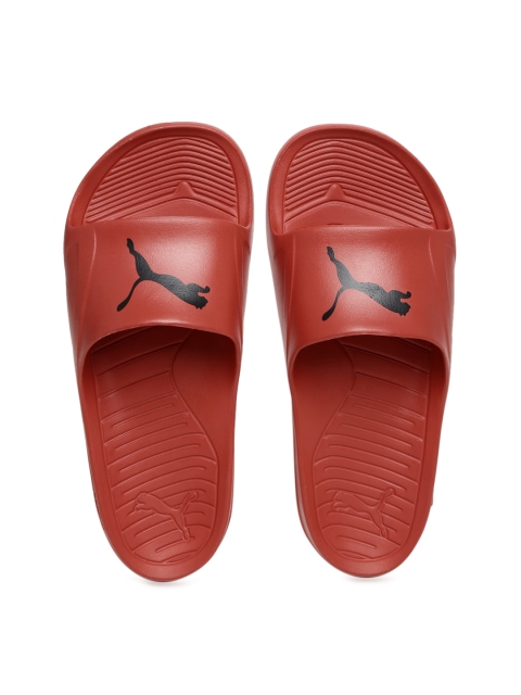 

PUMA Unisex Red Divecat Flip-Flops