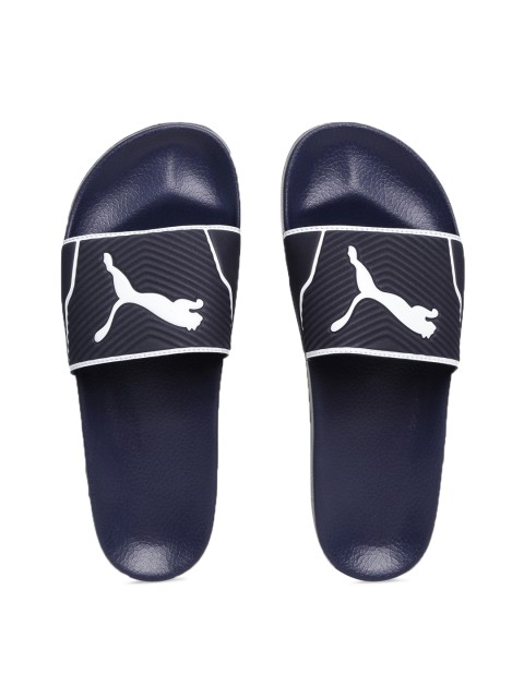 

PUMA Unisex Blue Leadcat Flip-Flops