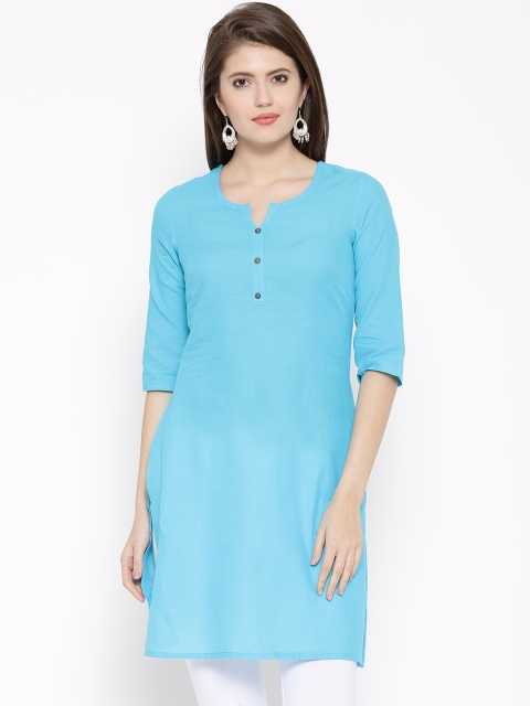 

AURELIA Women Blue Kurta