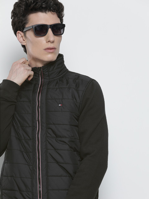 

Tommy Hilfiger Men Black David FZ Padded Jacket