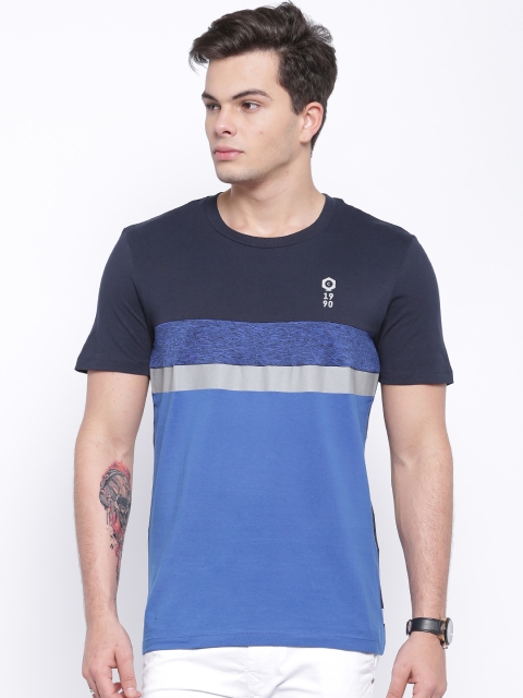 

Jack & Jones Blue Colourblocked T-shirt