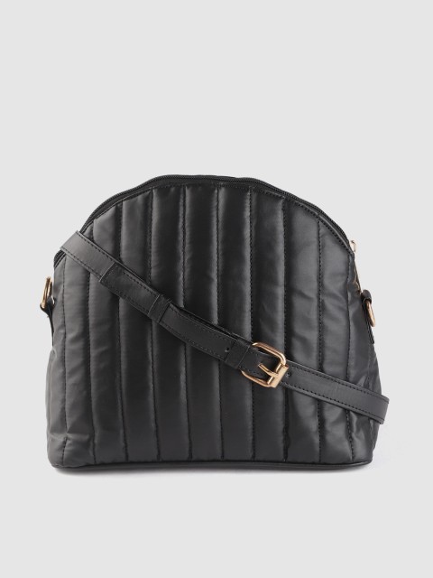 

DressBerry Black Quilted Sling Bag