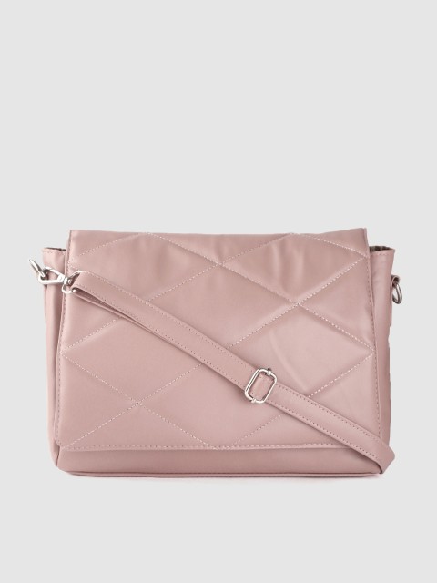 

DressBerry Dusty Pink Quilted Sling Bag
