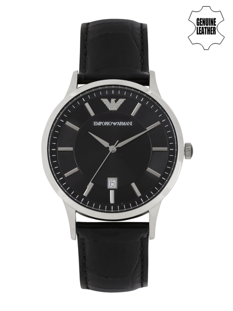 

Emporio Armani Men Black Dial Watch AR2411