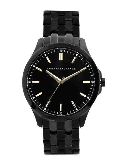 

Armani Exchange HAMPTON Men Black Analogue Watch AX2144