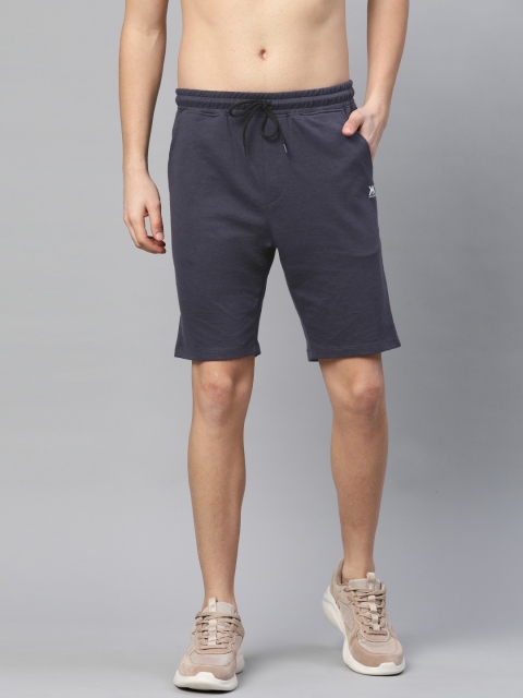 

Kook N Keech Men Navy Blue Mid-Rise Regular Shorts