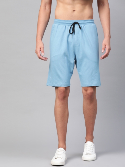 

Kook N Keech Men Blue Mid-Rise Regular Shorts
