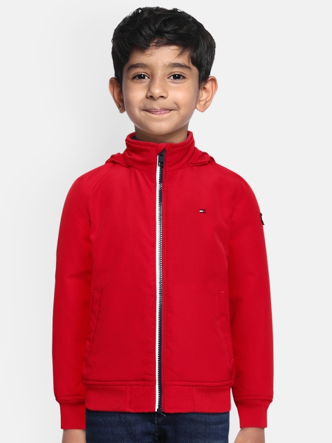 

Tommy Hilfiger Boys Red Bomber Jacket
