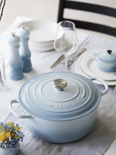 

LE CREUSET Blue Ombre Iron Round Casserole