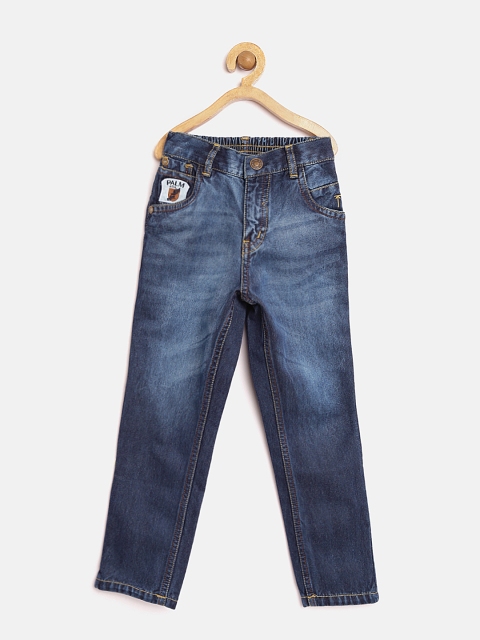 

Palm Tree by Gini & Jony Boys Blue Washed Jeans