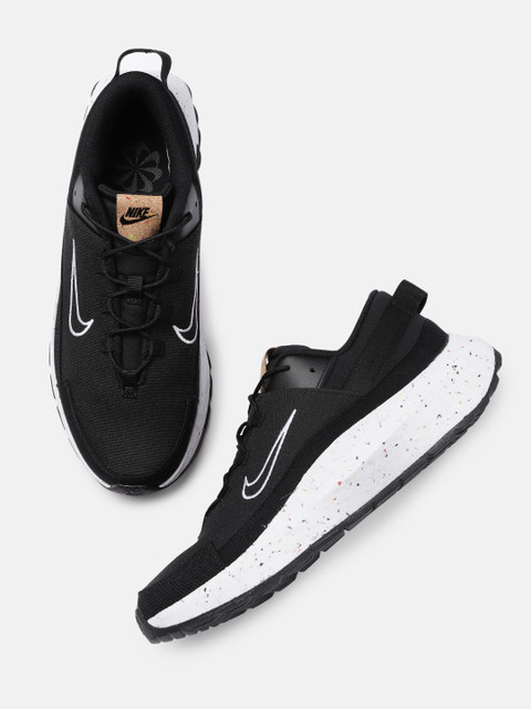 

Nike Men Black Crater Remixa Sneakers