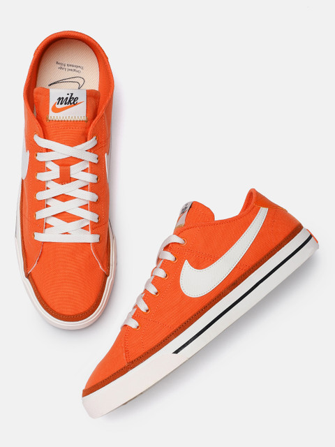 

Nike Men Orange COURT LEGACY Sneakers