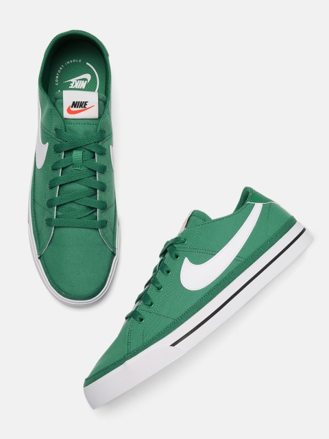 

Nike Men Green Court Legacy Sneakers