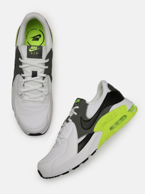 

Nike Men White & Grey Colourblocked Air Max Excee Sneakers