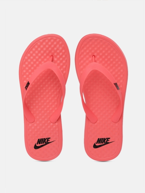 

Nike Women Orange ONDECK Thong Flip-Flops