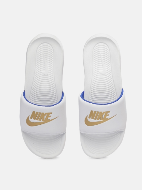 

Nike Men White VICTORI ONE Sliders