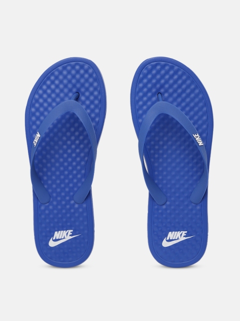 

Nike Men Blue Solid OnDeck Thong Flip Flops