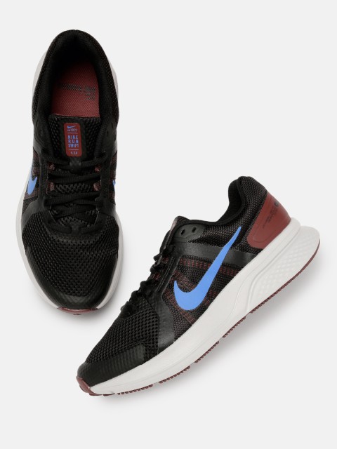 

Nike Men Black Run Swift 2 Running Shoes