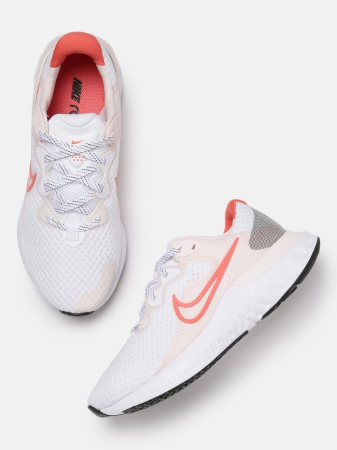 

Nike Women White Renew Run 2 Running Shoes