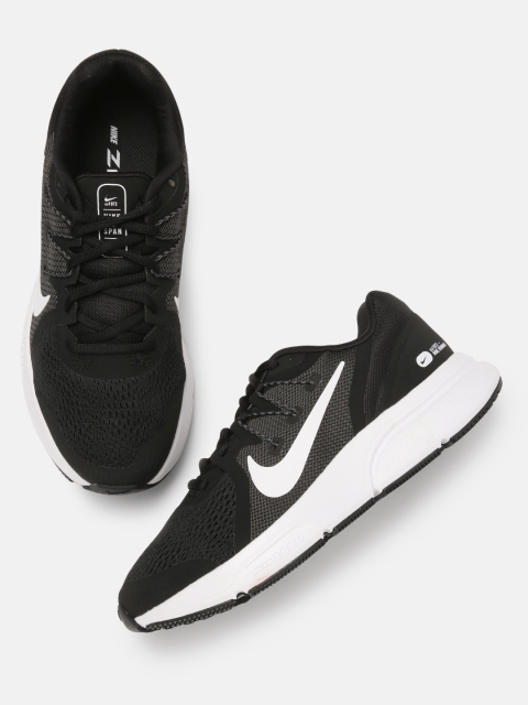

Nike Women Black Zoom Span 3 Running Shoes