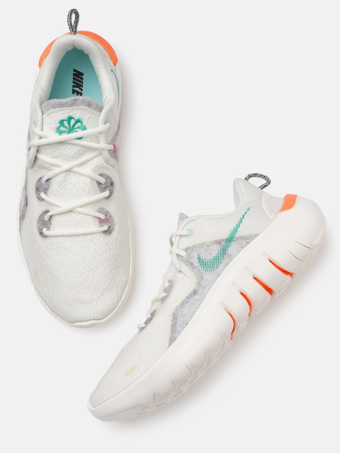 

Nike Women White FLEX 2021 RN Running Shoes