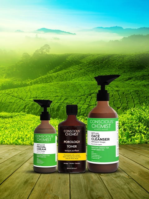 

Conscious Chemist CTM Essential Skin Care Kit, Green