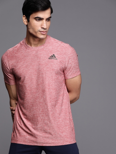 

ADIDAS Men Red Training or Gym ALL SET T-shirt