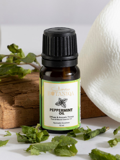 

Clovia Botaniqa Pure Peppermint Essential Oil For Skin Hair & Diffusion - 10ml, Transparent