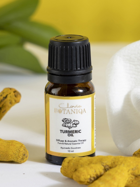 

Clovia Botaniqa Pure Turmeric Essential Oil - 10ML, Transparent