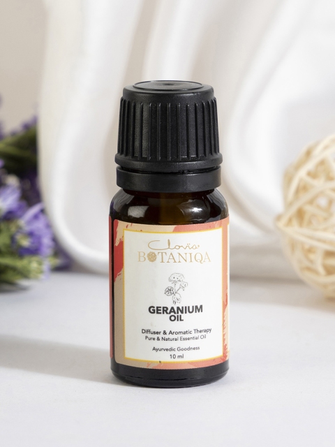 

Clovia Botaniqa Geranium Essential Oil For Skin Hair & Diffusion - 10ml, Transparent